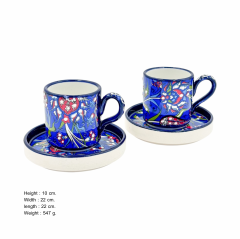 2'li Tezhipli Fincan Seti