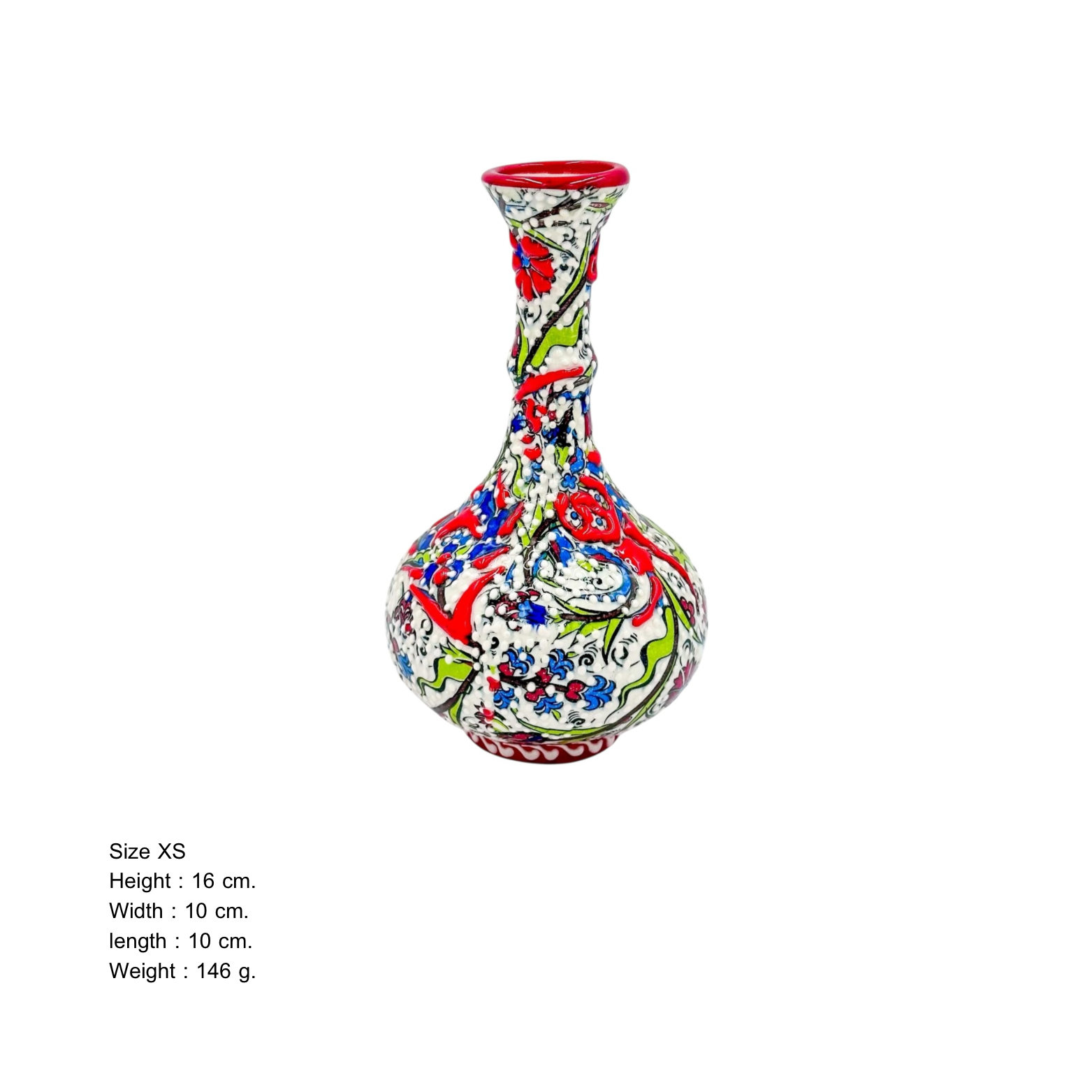 16cm Kutahya Modeli Ozel Seri Vazo