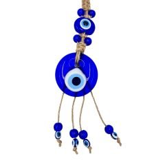 Nazar Boncuğu - Duble Örgülü 1 No Makrome