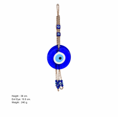 Nazar Boncuğu - Duble Örgülü 4 No Makrome