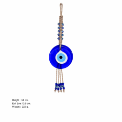 Nazar Boncuğu - Duble Örgülü 4 No Makrome