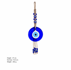 Nazar Boncuğu - Duble Örgülü 4 No Makrome