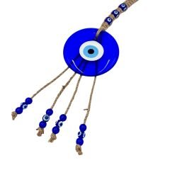 Nazar Boncuğu - Duble Örgülü 6 No Makrome