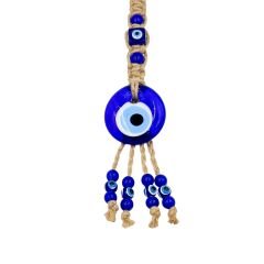 Nazar Boncuğu - Örgülü 1 No Makrome