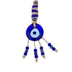 Nazar Boncuğu - Örgülü 1 No Makrome