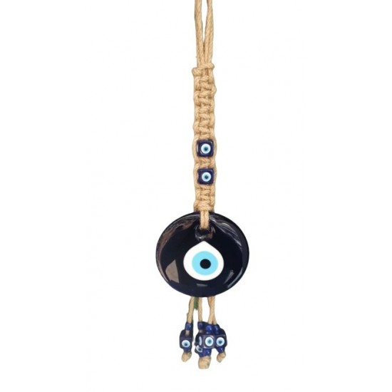 Braided 11  cm Evil Eye (ON-1002)