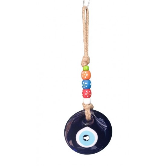 Braided Bamboo Bead Evil Eye (ON-1004)