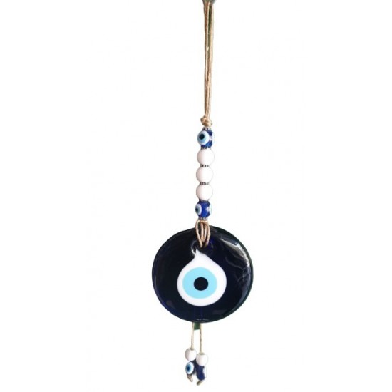 Braided 7 cm Evil Eye (ON-1008) Braided 7 cm Evil Eye (ON-1008)