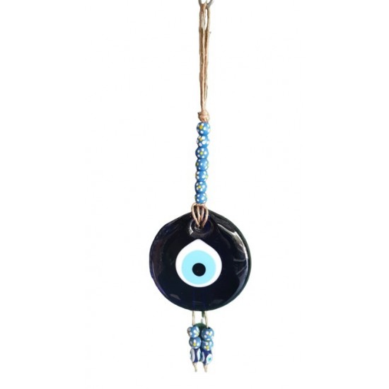 Braided Bamboo Bead Evil Eye (ON-1009)