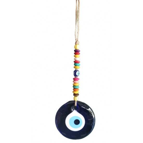 Wooden Bead 9 cm Evil Eye (ON-1010)