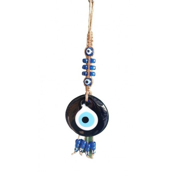 Roving Braided Pendulum Evil Eye (ON-1011)