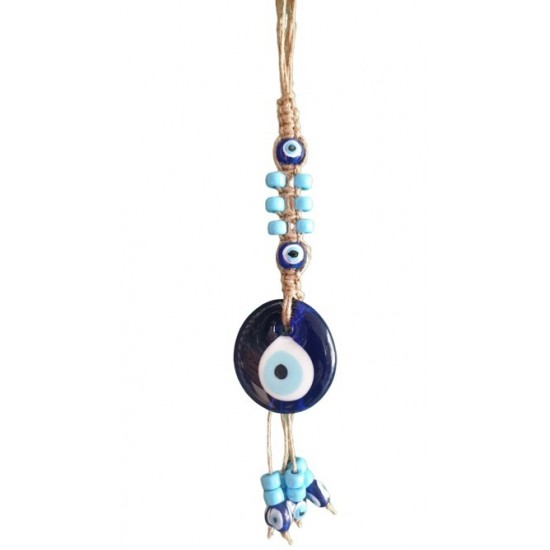 Roving Braided 5 cm Evil Eye (ON-1013)