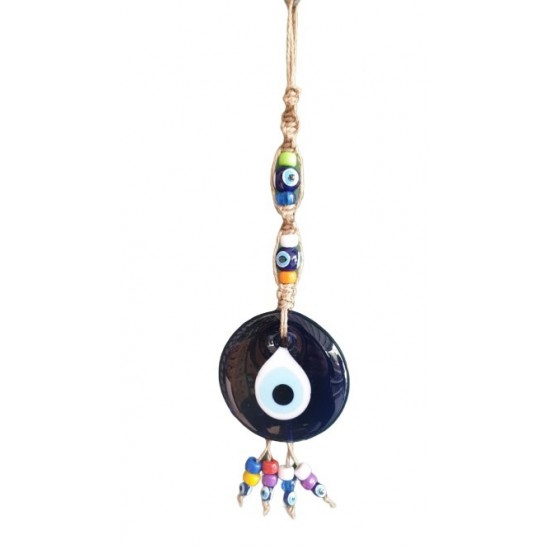 Braided 7 cm Evil Eye (ON-1016 Braided 7 cm Evil Eye (ON-1016