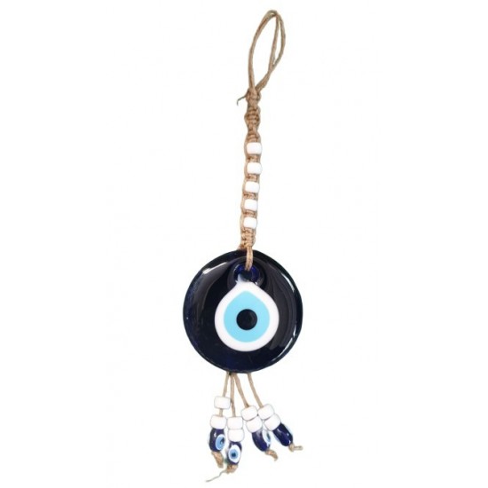 Braided 7 cm Evil Eye (ON-1017) Braided 7 cm Evil Eye (ON-1017)