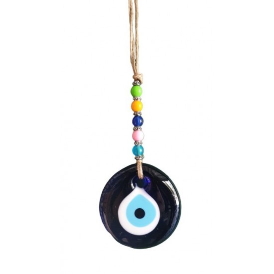 Braided 7 cm Evil Eye (ON-1020) Braided 7 cm Evil Eye (ON-1020)