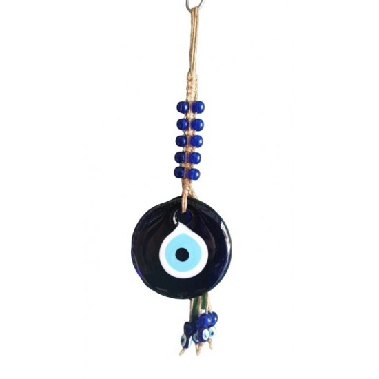 Braided 7 cm Evil Eye  (ON-1023)